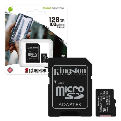 Memoria Micro Sd 128gb Kingston Clase 10